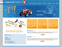 Tablet Screenshot of linkagepin.com